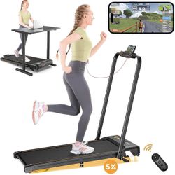 Foldable Treadmill With Remote Control 