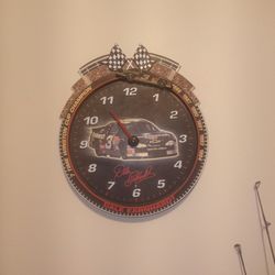 Dale Earnhardt Clock