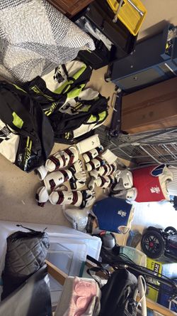 Born martial artist TKD gear with BMA duffle bags.