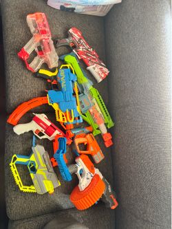Lot of Nerf Toys