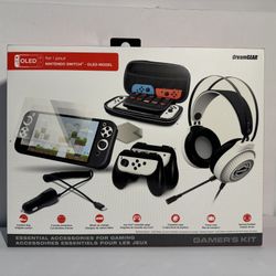 Dreamgear DGSWO-6551 Gamer's Kit Switch OLED Essential Accessories [New ]