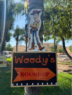 Story story sign for party