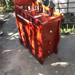 Baby changing table
