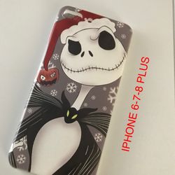The Nightmare Before Christmas Jack Skellington.  iPhone case for 6-7-8 PLUS. (Nuevo).    FIRM.                 NO TRADES.       NO SHIPPING  (EAST PA