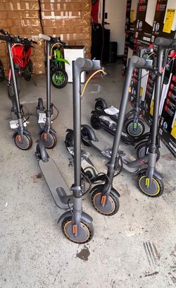 E scooters new in box