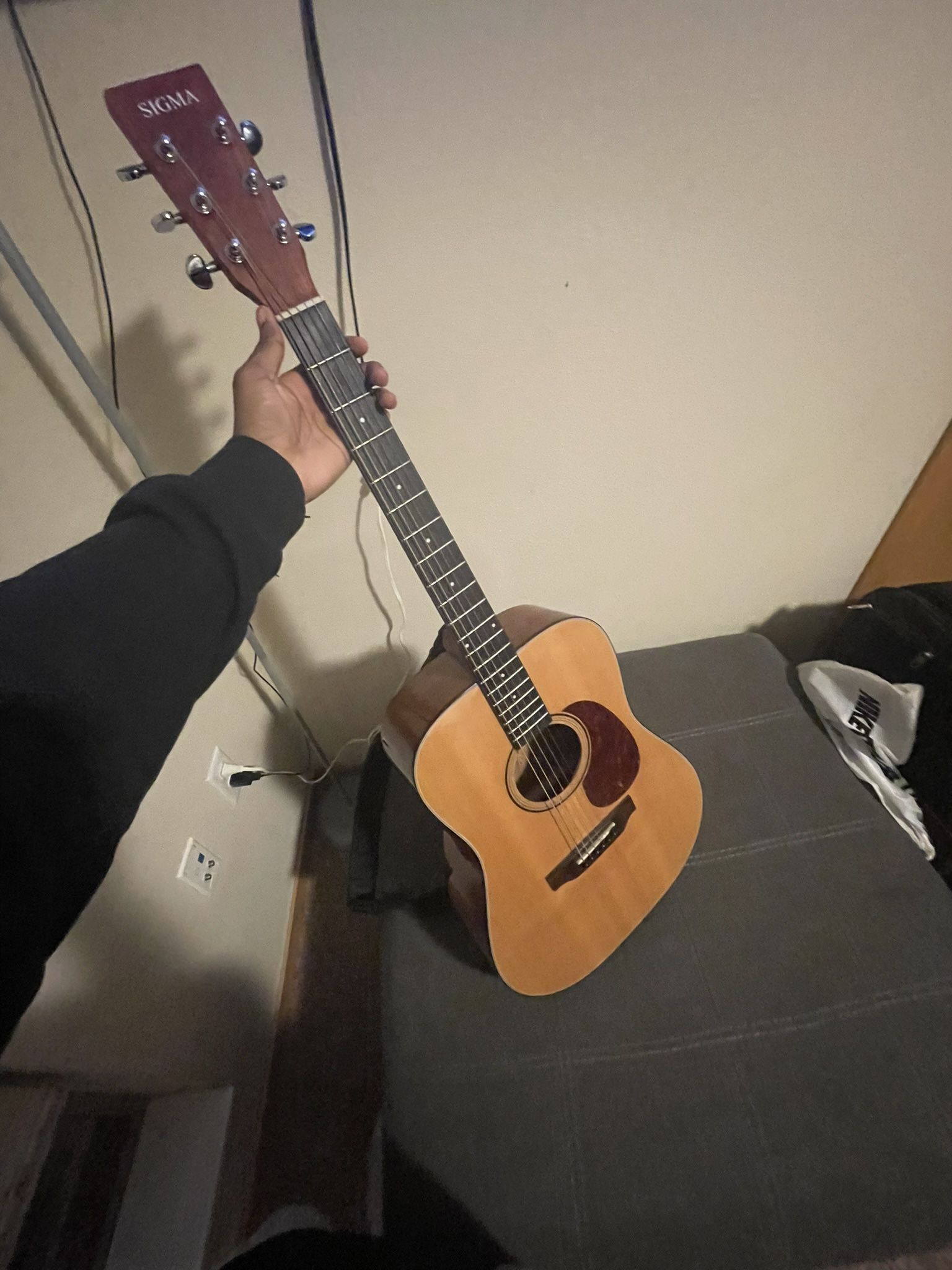 Fender Guitar CD60 NAT Acoustic With Strap