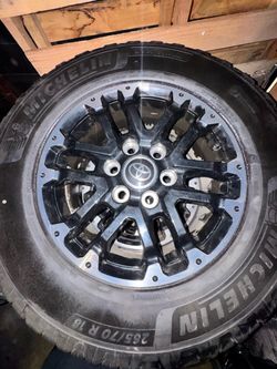 Stock tundra wheels and rims 2024