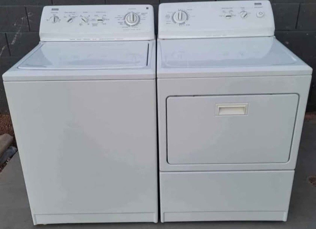 Kenmore Washer Machine And Gas Dryer (90 DAYS WARRANTY) DELIVERY AND INSTALLATION AVAILABLE