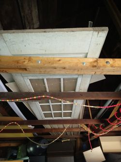 Vintage storm doors