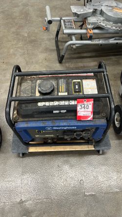 Westinghouse WGen3600 portable generator.