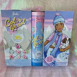  Barbie Color Reveal With 25 Surprises  Get Ready For Xmas 