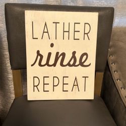 Wooden Box Sign 