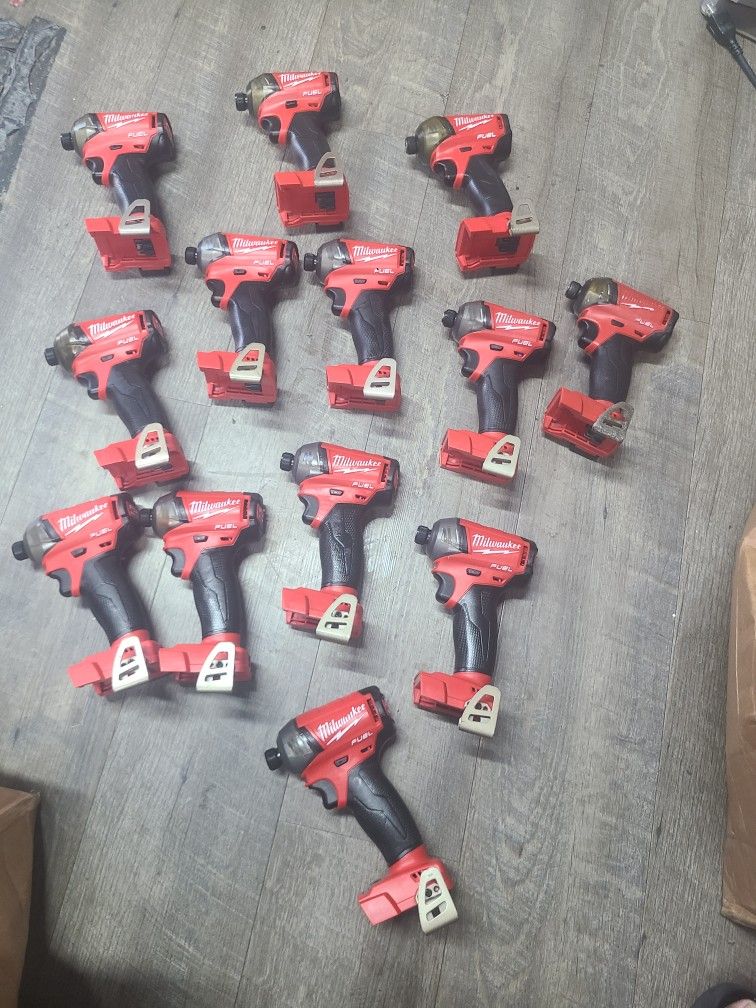 MilwaukeeM18 FUEL SURGE 18V Lithium Ion Brushless Cordless 1/4 in. Hex Impact Driver (Tool Only $99 each