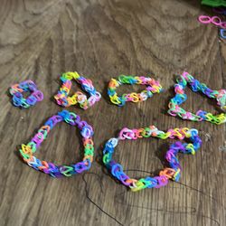 Bracelets rainbow ( 6 of them )