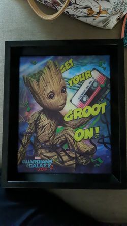 Marvel comic wood wall art
