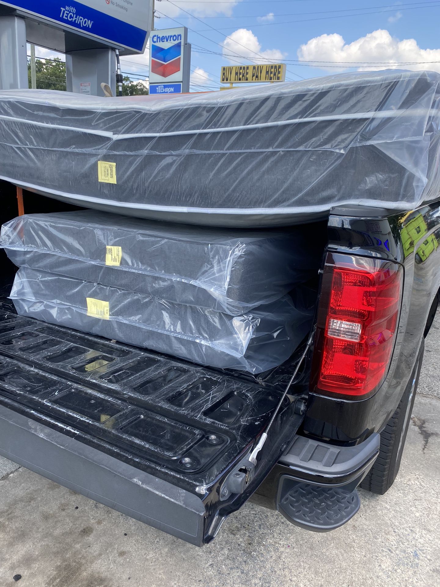 King Pillowtop Mattress And Box Spring New In Plastic Free Delivery In Atlanta 