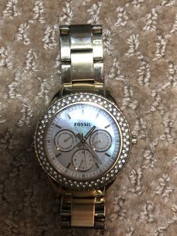 Fossil Gold Watch