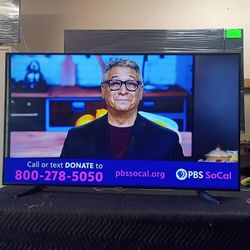 55 Inch Samsung Smart 4k Beautiful Tv Comes With Remote Control Shows Great Quality Clear Picture Works Perfect Guaranteed 