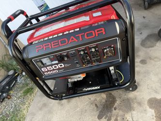 PREDATOR 6500 Watt Gas-Powered Portable Generator with CO SECURE