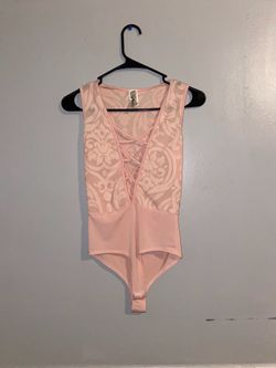 Pink bodysuit