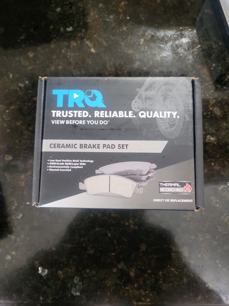 TRQ CERAMIC REAR BRAKE PADS