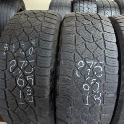 275/65 18 Pair Of Tires Brand Deantires