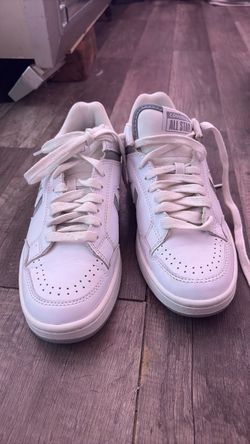 White Converse sneakers