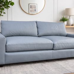 Leather couch RESTORATION HARDWARE