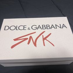 DOLCE&GABBANA Calfskin nappa Portofino sneakers