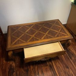Solid Wood Coffee Table