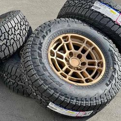 17'' Wheels 265/70R17 Tires Rims fit TRD PRO Toyota 4runner Tacoma