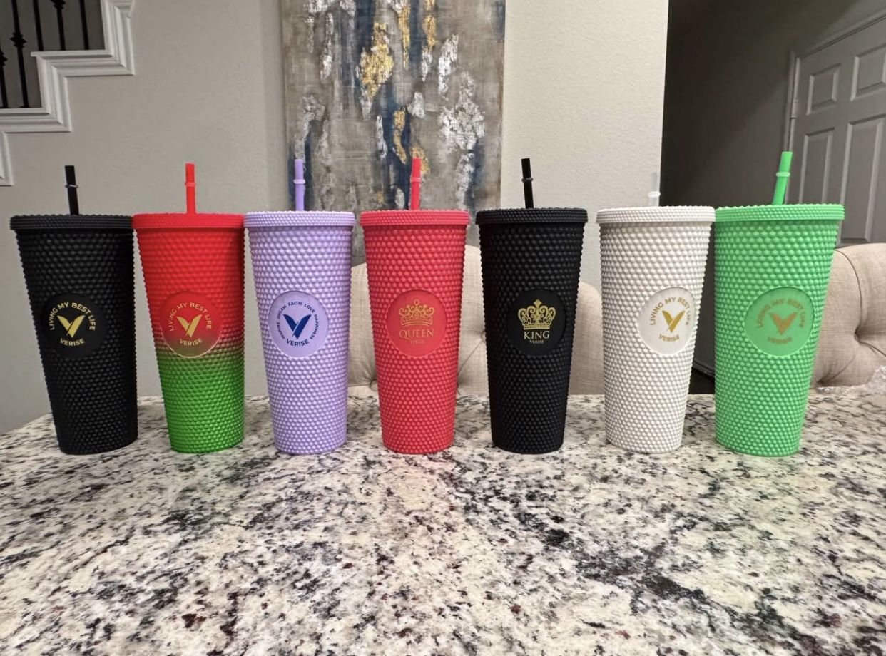 Studded Tumbler Cups