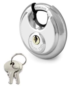 Round padlock