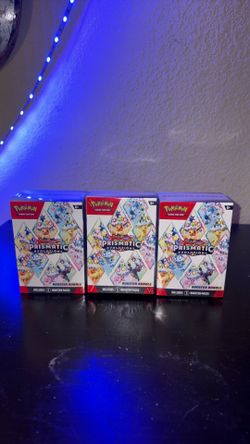 Pokémon Prismatic Evolutions Booster Packs