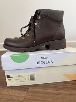 Earth Origins Randi Rex Lace-Up Boot Size 9.5