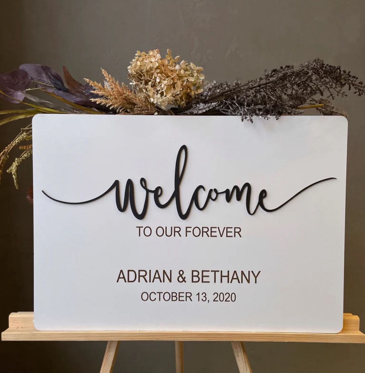 Custom Welcome Sign