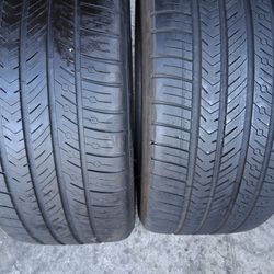 2 used Tires 235/45r17 michelin 🤑free Installation and balance ‼️ 👌 
