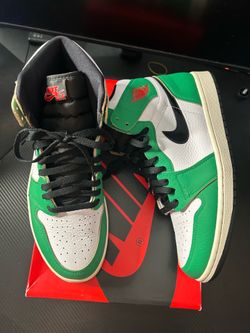 Jordan 1 High Lucky Green Size 10.5M