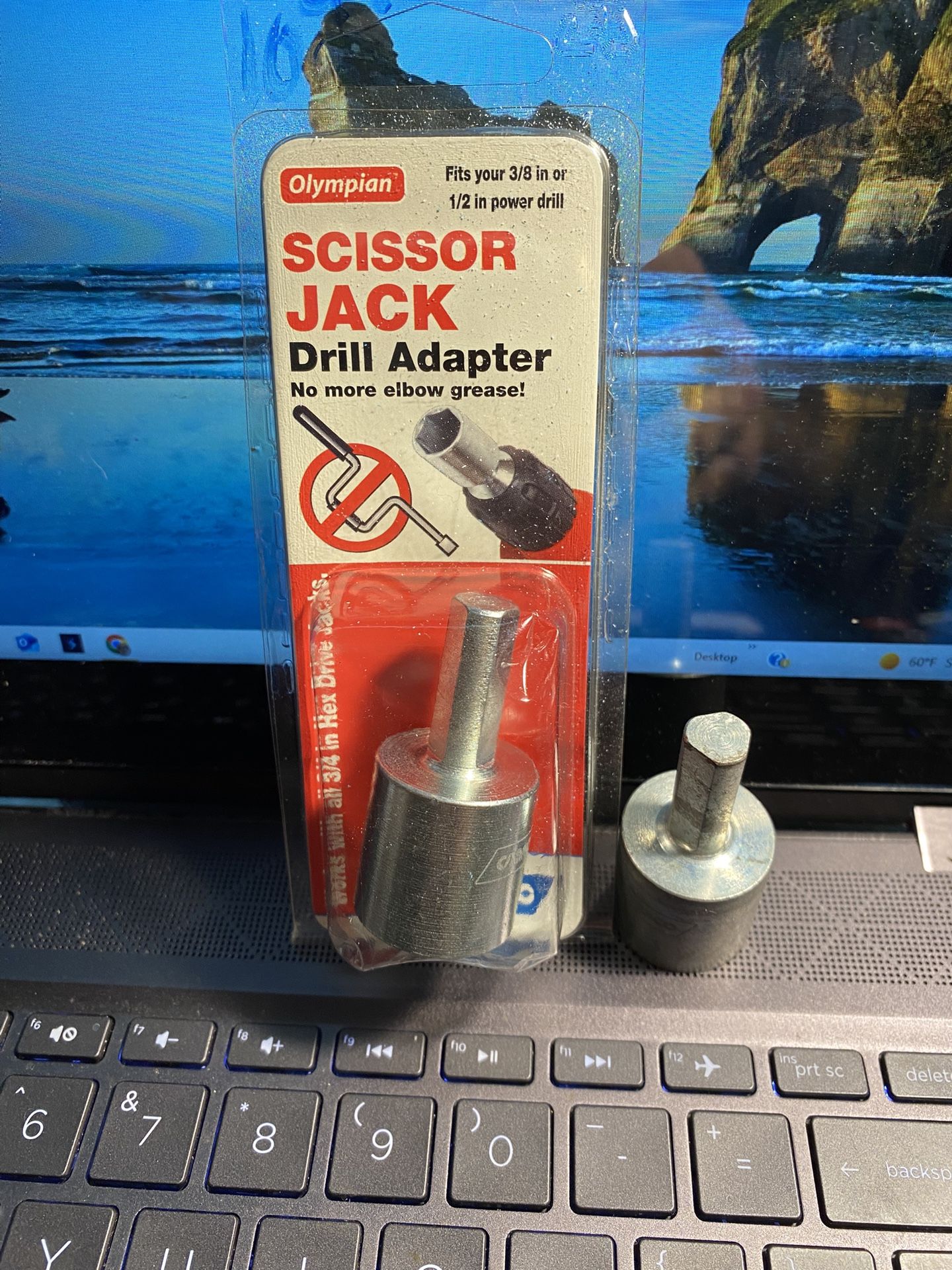 Camco Olympian Scissor Jack Socket Drill Adapter