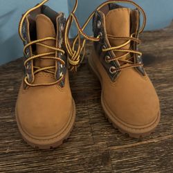 Toddler Timberland Tan Boots Size 5C