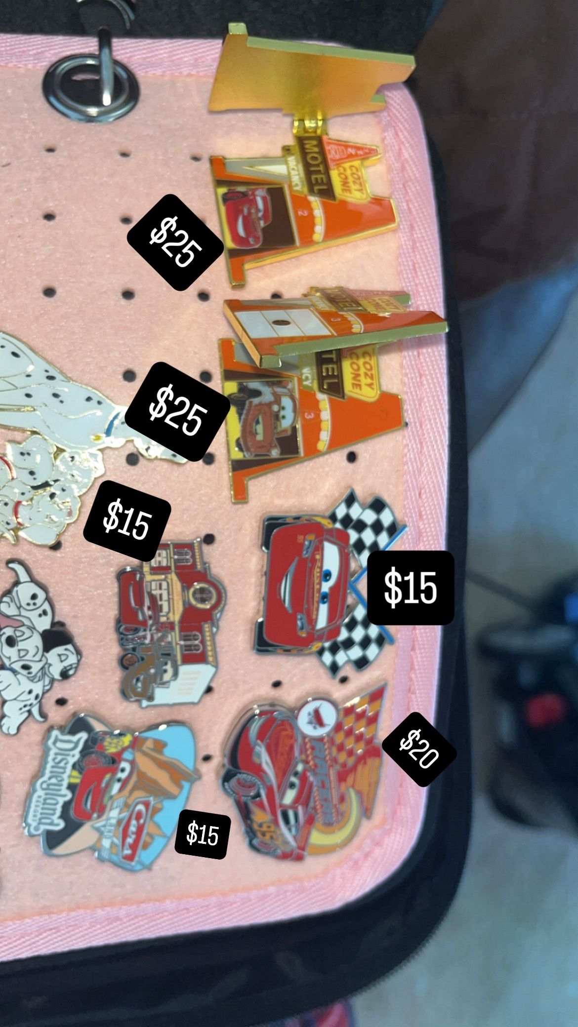 Lightning McQueen Disney Pins For Sale