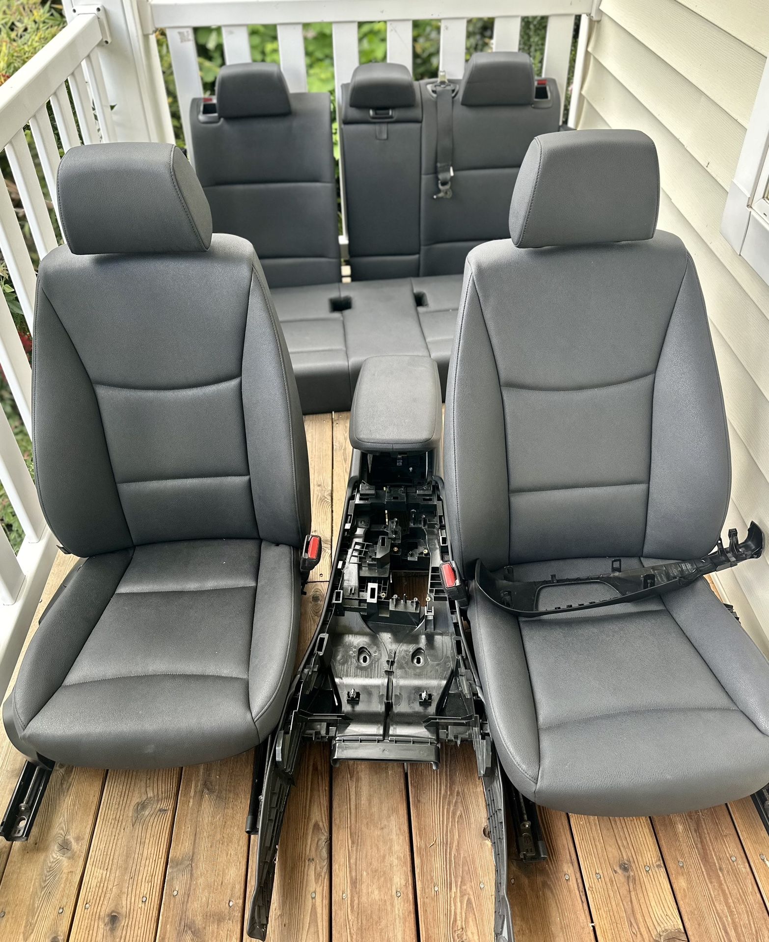 OEM 2017 BMW X3 Front and Rear Seats