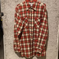 Carhart Plaid Shirt Large