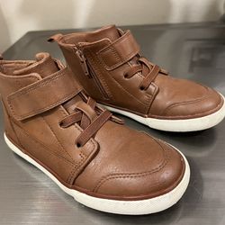 11 C Boys Kids Elegant Shoes Like New Brown Perfect for School