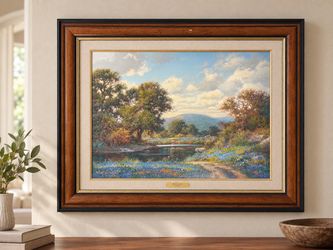 Hand painted landscape