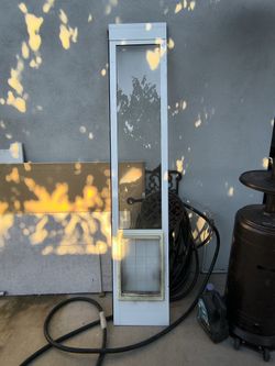 Doggy Door For Slider 80"H