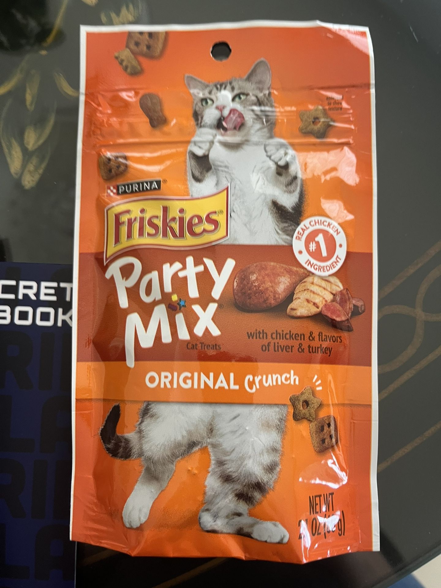 New never opened Purina Friskies Party Mix Cat Treats
