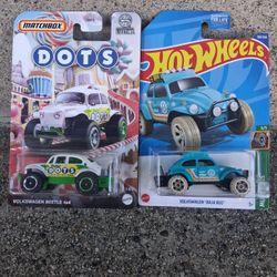 Hot Wheels 🔥 🌶 Volkswagen beetle, 4 / 4. & Volkswagen Baja bug. 2 For  $5