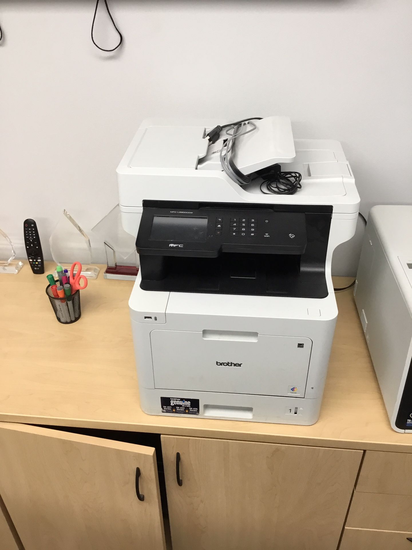 Brother MFC-L8900CDW Wireless Color Laser Printer, All-In-One, Print, Scan, Copy, Fax