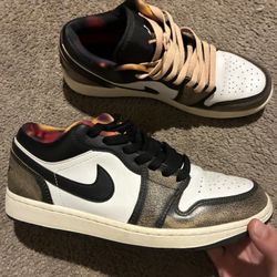 Air Jordan 1 Low Se Wear-away - Tan 